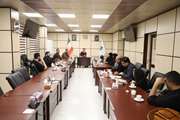 جلسه هماهنگی مسئولان ستاد اربعین دانشگاه علوم پزشکی تهران