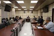 گزارش تصویری اولین جلسه مدیر توسعه منابع و پشتیبانی با روسای ادارت
