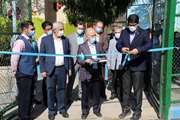 افتتاح زمین فوتبال چمن مصنوعی بیمارستان فارابی با حضور مسئولان دانشگاه به مناسبت هفته تربیت بدنی و ورزش 1399/7/30