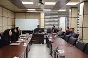اولین جلسه معاون جدید فرهنگی و دانشجویی دانشگاه علوم پزشکی تهران با مدیریت امور دانشجویی 