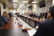 برگزاری اولین جلسه مدیر جدید امور دانشجویی معاونت فرهنگی و دانشجویی دانشگاه با ادارات و کارشناسان