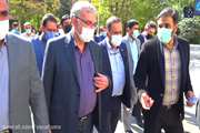  بازدید دکتر بهرام عین اللهی وزیر محترم بهداشت، درمان و آموزش پزشکی