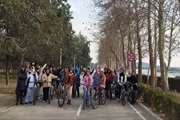 برگزاری تور دوچرخه‌سواری ویژه دانشجویان دختر دانشگاه علوم پزشکی تهران