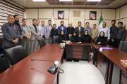 برگزاری جلسه تکریم و معارفه سرپرست امور اداری معاونت فرهنگی و دانشجویی