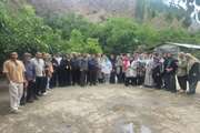 روز خاطره انگیز کارکنان شبکه بهداشت شهرستان ری با کوهگشت در روستای لالان