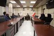 جلسه تکریم و معارفه سرپرست امور اداری معاونت برگزار شد