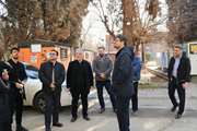 بازدید رئیس دانشگاه علوم پزشکی تهران از پروژه های عمرانی حوزه دانشجویی فرهنگی