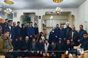 دیدار دانشجویان بسیجی با خانواده شهید عمار محمدی ‌نژاد