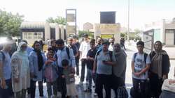 برگزاری اردوی مشهد دانشجویان خوابگاه متأهلین