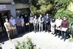 تودیع و معارفه اعضای شورای صنفی دانشجویان و دستیاران دانشگاه علوم پزشکی تهران