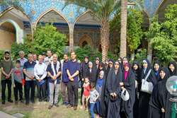 بازگشت کاروان عتبات دانشگاه علوم پزشکی تهران از زیارت اماکن متبرکه