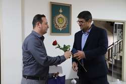 تقدیر دکتر محمدحسین پورغریب از کارکنان معاونت فرهنگی و دانشجویی در روز کارمند  