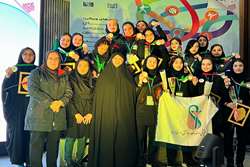 قهرمانی تیم بدمینتون دختران دانشگاه علوم پزشکی تهران در پانزدهمین المپیاد ورزشی