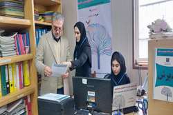 بازدید دکتر سیدرضا حسینی سده از طرح جامع پایش سلامت دانشجویان