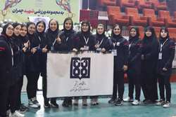 والیبال دختران دانشگاه علوم پزشکی تهران به مرحله حذفی رسید