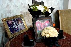 دیدار مسئولان دانشگاه علوم پزشکی تهران با خانواده شهید روز قدس 