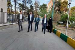 بازدید رئیس دانشگاه علوم پزشکی تهران از مراحل پایانی پروژه خوابگاه بوستان ۳