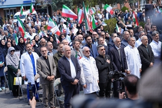 گردهمایی اعتراضی جامعه دانشگاهی و کادر سلامت در محکومیت تعرض به مراکز درمانی و آموزشی تحقیقاتی