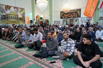 برگزاری مراسم بعثت خون به مناسبت اربعین رهبر شهید انقلاب اسلامی در دانشگاه علوم پزشکی تهران