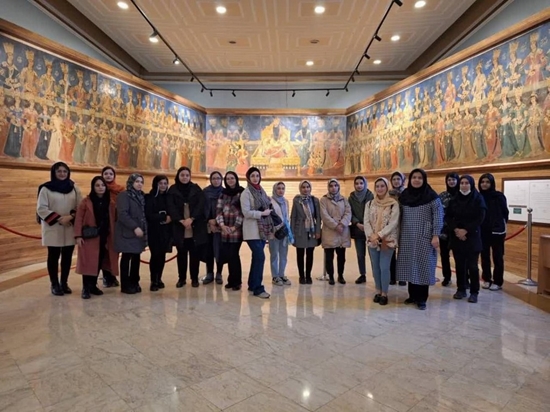 برگزاری اردوی تفریحی فرهنگی بازدید از مجتمع باغ موزه نگارستان  