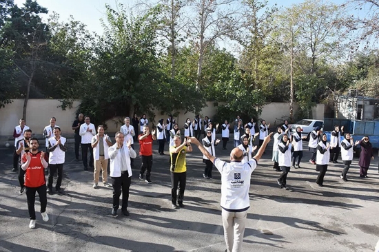 زنگ نشاط و سلامت در شبکه بهداشت و درمان شهرستان ری به صدا درآمد 