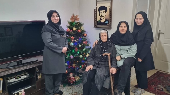 دیدار با خانواده شهید 