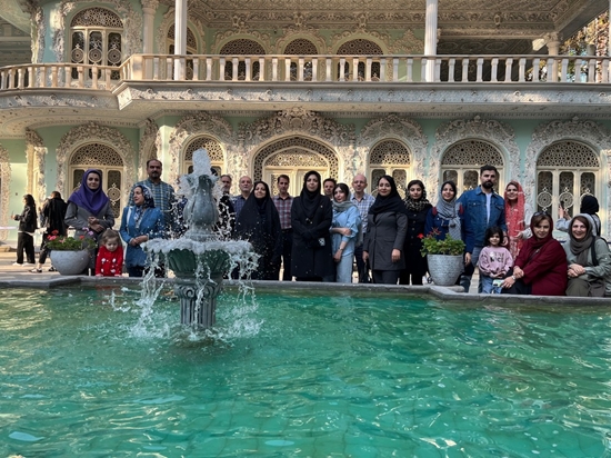 بازدید دانشگاهیان علوم پزشکی تهران از موزه زمان 