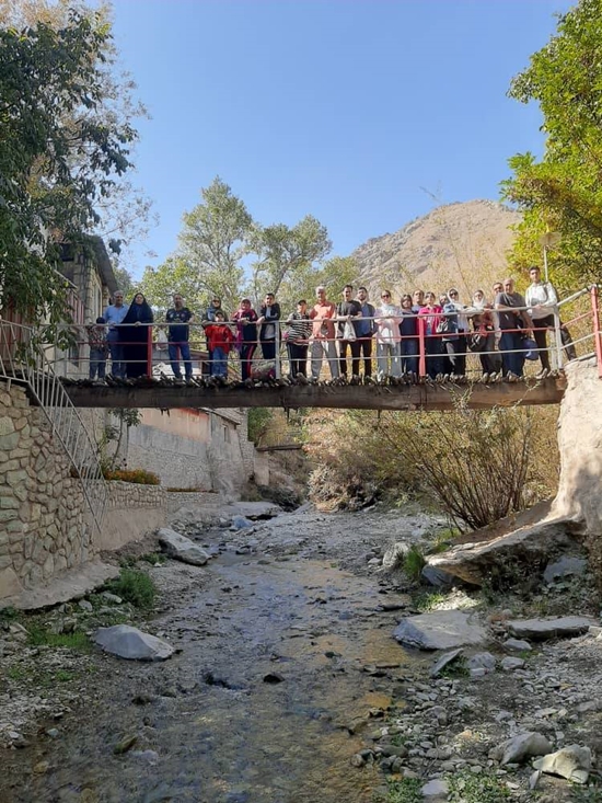 کوهگشت کارکنان دانشکده توان‌بخشی 