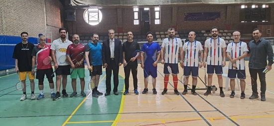 مسابقات بدمینتون هفته تربیت بدنی 