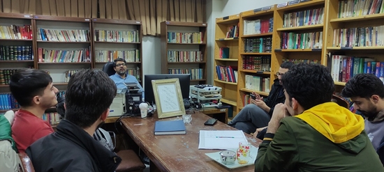 دیدار معاون فرهنگی و دانشجویی با دانشجویان خانه فرهنگ 