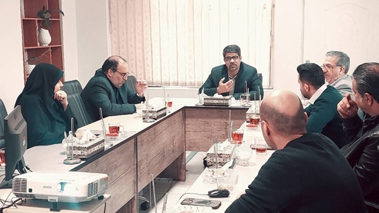 جلسه پیشرفت پروژه ساخت خوابگاه های دانشجویی 