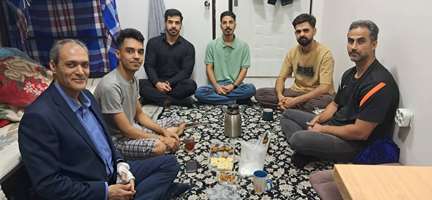 تبادل نظر ورزشی دانشجویان با سرپرست مدیریت تربیت بدنی دانشگاه علوم پزشکی تهران