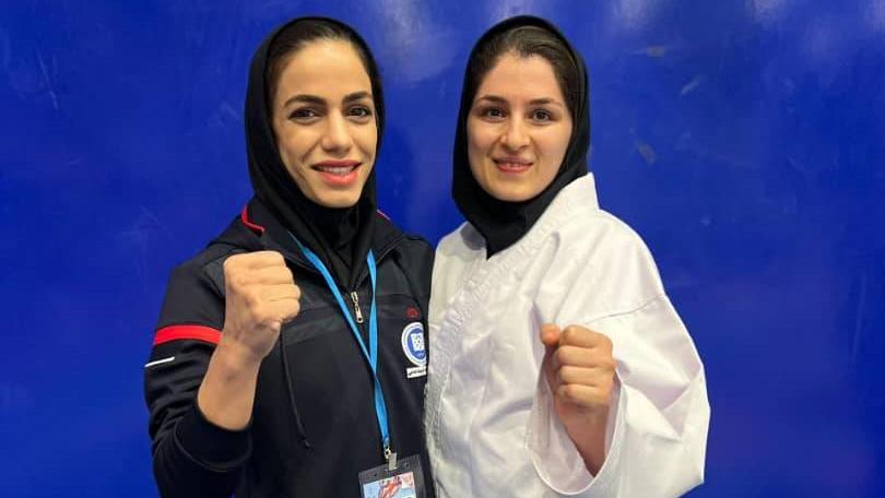 زهره طاهری در کاراته کومیته مدال برنز گرفت