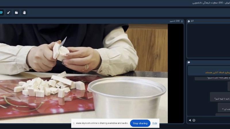برگزاری کارگاه آموزشی هنر صابون ‌سازی
