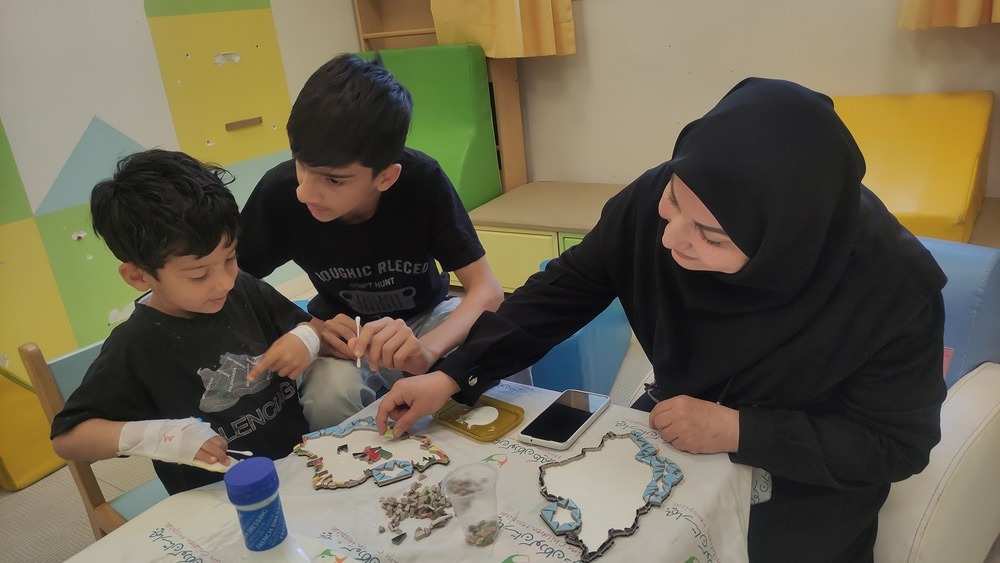 ایران بر بوم امید در بیمارستان حکیم