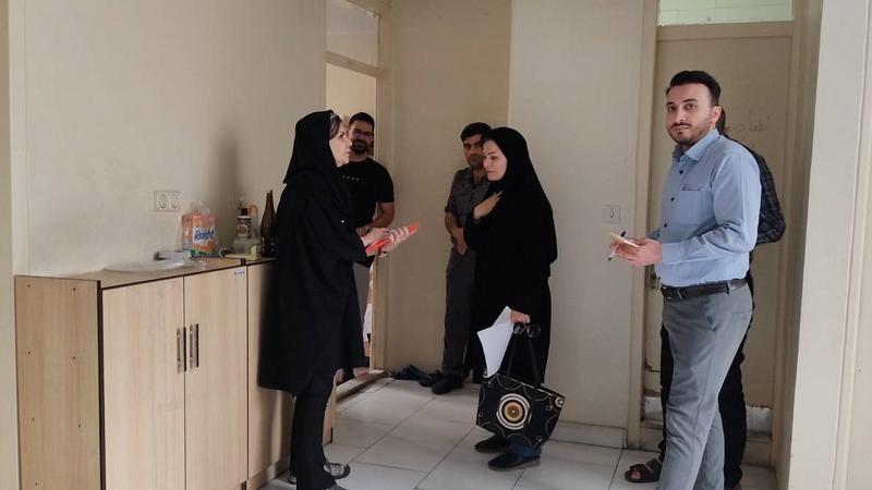 بازدید دوره ای کارشناسان بهداشت مرکز بهداشت و درمان دانشجویان