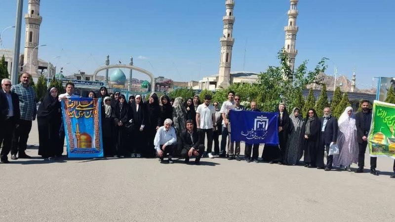 اردوی زیارتی کارکنان مجتمع بیمارستانی امام خمینی به قم و جمکران